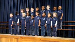 Grade R class from The Kings School West Rand performs their choral verse [upl. by Iniffit]