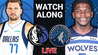 Dallas Mavericks vs Minnesota Timberwolves Game 1 LIVE Watch Along [upl. by Dukie227]