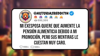 Mi EXESPOSA Quiere que Aumente la Pensión Alimenticia Debido a mi Promoción Pero sus Mentiras le [upl. by Tiny]