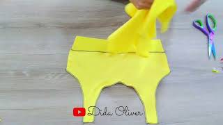 Diy Cropped Nadador na máquina DOMÉSTICA ✂️ para iniciantes ✨ [upl. by Kristal]