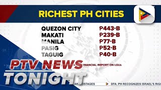 COA QC tops PHs richest cities [upl. by Heida]