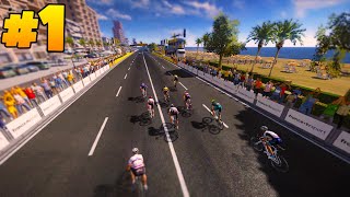 Tour De France 2024 Game  Quickstep 1 LETS GOOO PCPS4PS5 Gameplay [upl. by Eicnahc]