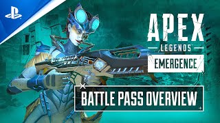 Apex Legends Emergence  Battle Pass Trailer  PS4 [upl. by Ailekahs]