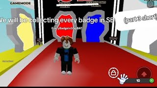 Collecting every badge in slap battles part 3 short [upl. by Ahsemak842]