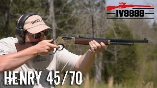 Henry 4570 Lever Action Rifle [upl. by Eiuqnom]