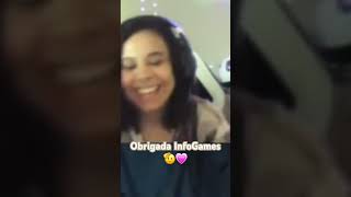 InfoGames Obrigada por colocar minha live nos DOIS teloes da loja no shoping em Paraíba💖 [upl. by Ledba881]