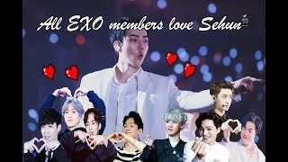 All EXO members love Sehun [upl. by Kcid124]