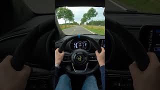 Abarth 500e 2023 acceleration 0100  Turismo mode  155 hp FWD [upl. by Tibold46]