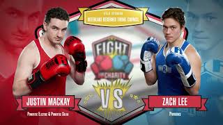 Fight 11  Fight for Charity 2024 Justin Mackay Red v Zach Lee Blue [upl. by Gaile]