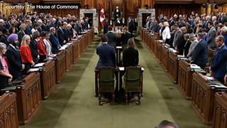 House of Commons pays tribute to Gord Downie [upl. by Norraf68]