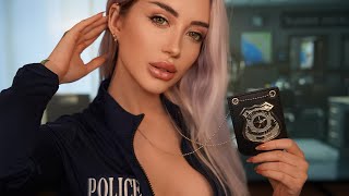 ASMR British Police Interrogates You [upl. by Arbmat]