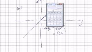 Mathematik für Informatik Studenten 66  Vektoren  Normalisierung [upl. by Rratsal748]