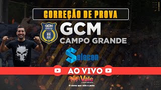 GABARITO EXTRAOFICIAL GCM CAMPO GRANDEMS [upl. by Carrol564]