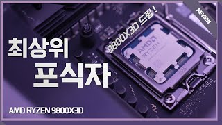 게이밍 최강 CPU 타이틀이 바뀐다  RYZEN 9800X3D 리뷰 [upl. by Nivrae659]