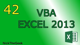 Corso VBA Excel ITA  42  With End With [upl. by Bobbe]