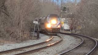 MARC express speeding through Boyds MD [upl. by Ydisac]