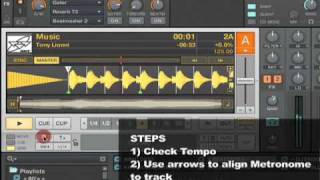 Dubspot  Traktor Pro  Beat Grid Tutorial [upl. by Anitsrhc132]