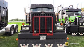 2007 Western Star 4900 Log Hauler Truck  Exterior Tour [upl. by Yspyg]