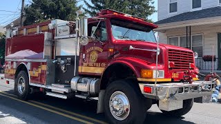 Washington Township Volunteer Fire Company Engine 3812 09042023 [upl. by Conner816]