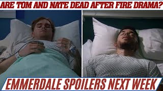 Emmerdale Mystery Tom and Nate Dead After Fire Drama Cryptic Clues Unveiled  Emmerdale spoilers [upl. by Irolav383]