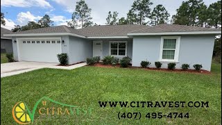 3732 W Wilburton Dr  4 Bedroom  3 Bath  Citrus Springs FL [upl. by Eikcin]