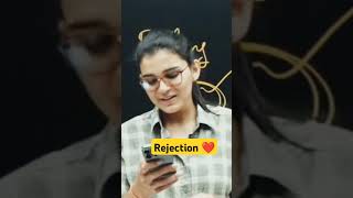 Rejection ❤️ By Himanshi Mam💐 motivation [upl. by Rosse]