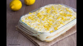 TIRAMISù AL LIMONE  ricetta FACILE E FRESCA  Maria Grazia [upl. by Penrose]