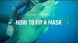 How to Fit a Mask for Diving Snorkeling amp Spearfishing [upl. by Mimajneb]