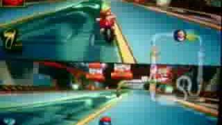 Mario Kart WiiKeebs Wario vs DOR18 Mario 2 [upl. by Jobi938]