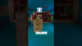 CAN YOU SAVE THIS GOLEM minecraft timelapse gaming [upl. by Amsirak]