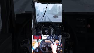 ❄️ETS2 150 RUSMAP ЗИМНИЙ МОД  LOGITECH G920 gametime32 eurotrucksimulator2 [upl. by Arytahs257]