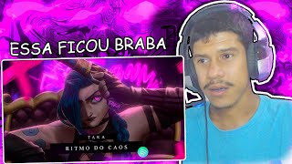 REACT Taka  Ritmo do Caos  Prod Melk [upl. by Atena]