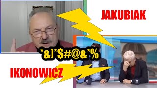 Jakubiak DOPROWADZIŁ PRAWIE DO ZAWAŁU Ikonowicza DARMOZJADAMI [upl. by Lednew]