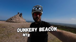 Up and over Dunkery Beacon Exmoor MTB [upl. by Demaria]