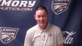 Head Coach Katie Futcher Talks Emory Womens Golf [upl. by Aicsila]