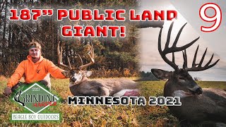 187quot Monster Whitetail  Minnesota PUBLIC LAND 2021  Gabes Personal Best Buck [upl. by Jar]