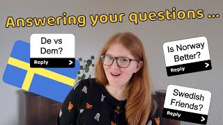 Most popular Swedish Questions ANSWERED [upl. by Torrell545]