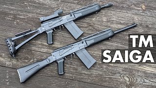 Tokyo Marui Airsoft Saiga12K Review [upl. by Eberta]