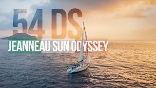 Jeanneau Sun Odyssey 54 DS in Italy  TEST sailing and guided TOUR [upl. by Mays]