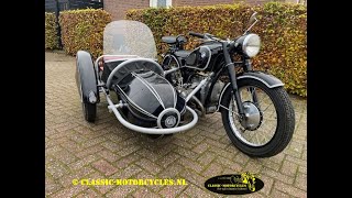 BMW R512 1950 with KALI sidecar FOR SALE [upl. by Ittam380]