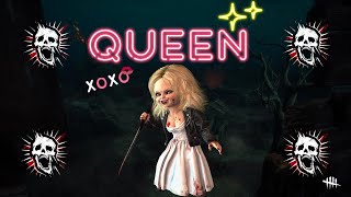 Slowly getting better and better with Queen Tiffany  Dead by Daylight [upl. by Robena]