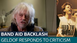 Sir Bob Geldof hits back at criticism of Band Aid Christmas hit  ITV News [upl. by Yerhpmuh119]