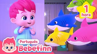 Bebê Tubarão Meu Melhor Amigo🦈  Doo doo doo   Completo  Bebefinn em PortuguêsCanções Infantis [upl. by Wettam]