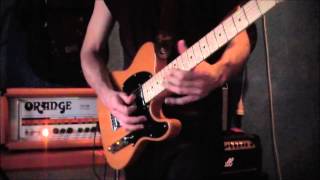 Fender Affinity Squier Telecaster Blonde  DEMO  Orange th100 [upl. by Humfrid253]