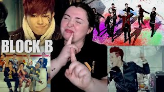 FIRST TIME REACTING TO BLOCK B BLOCK B블락비 NILLILI MAMBOHERNALINAVERY GOOD MVs  REACTION [upl. by Rebel]