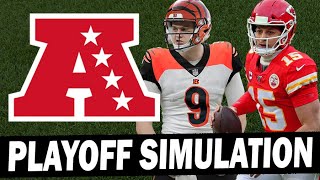 AFC Playoff Simulation  Madden 2023 Season Simulation [upl. by Aziza]