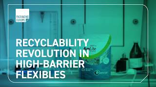 Revolutionary Amcor recyclable highbarrier packaging film [upl. by Sparke637]