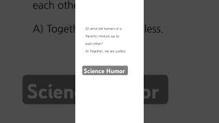 Humor racemic shorts chemistry isomerism shortsfeed sciencejokes [upl. by Gena]