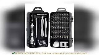 ✔️Best Precision Screwdriver 115 In 1 Set Magnetic Mini Screw Nuts Bits WEEKS [upl. by Wilhelmine470]