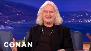 Billy Connolly Is Just Delighted To Be Here  CONAN on TBS [upl. by Nanette]